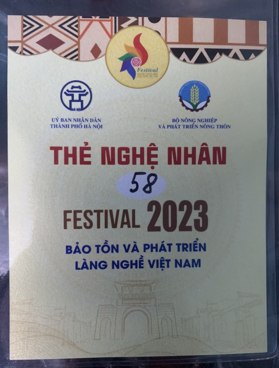 Chủ Tích Nước Trao Tặng Huy Chương Và Thẻ Nghệ Nhân FESTIVAL 2023